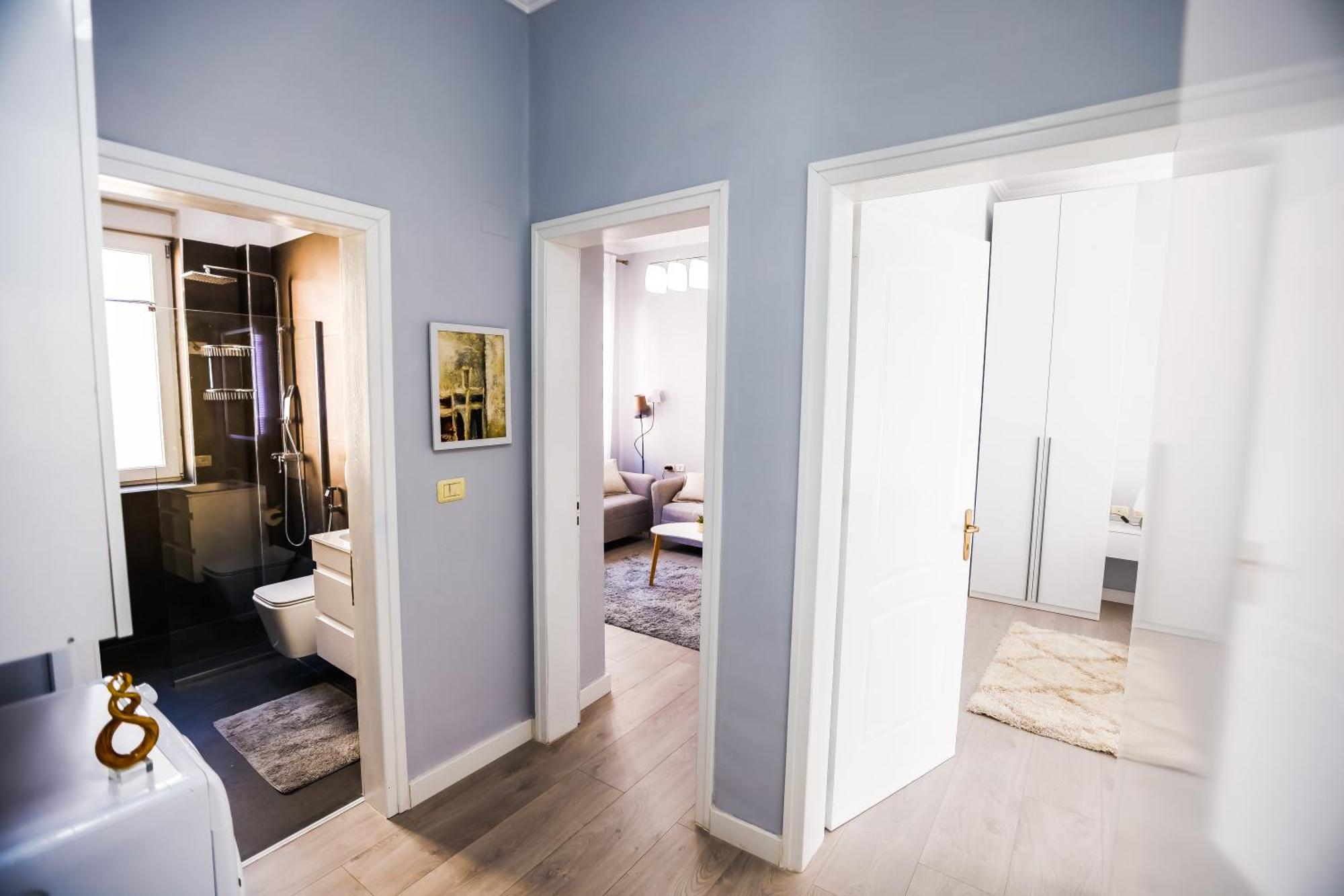 Viewpoint Central Apartment Tirana Bagian luar foto